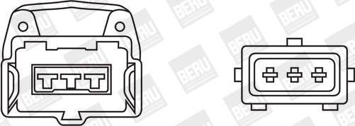 MDR BER-ZSE007 - Котушка запалювання autocars.com.ua