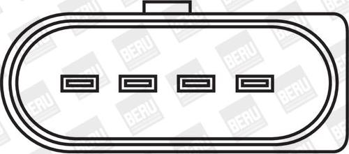 MDR BER-ZSE031 - Котушка запалювання autocars.com.ua