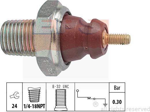 MDR EPS-1800 011 - Датчик, тиск масла autocars.com.ua