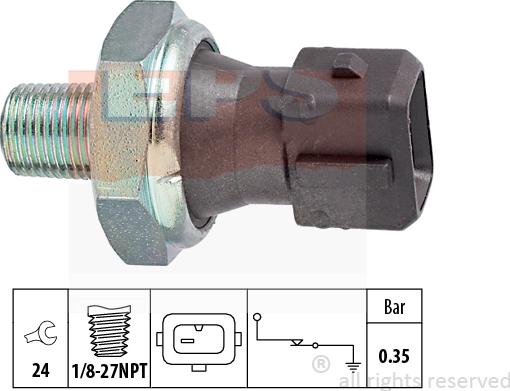 MDR EPS-1800 091 - Датчик, давление масла autodnr.net