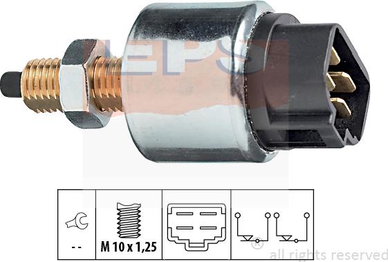 MDR EPS-1810 105 - Вимикач ліхтаря сигналу гальмування autocars.com.ua