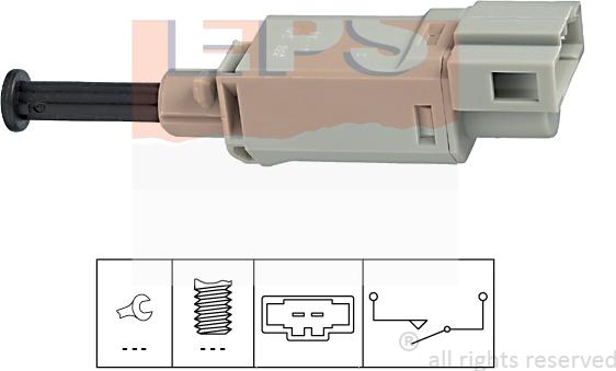 MDR EPS-1810 152 - Выключатель, привод сцепления (Tempomat) autodnr.net