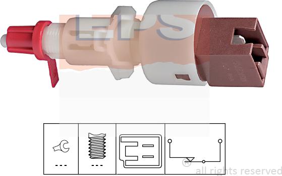 MDR EPS-1810 157 - Выключатель, привод сцепления (управление двигателем) autodnr.net