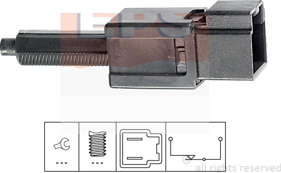 MDR EPS-1810 165 - Вимикач ліхтаря сигналу гальмування autocars.com.ua