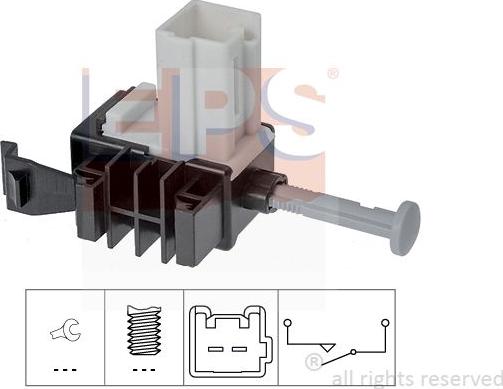 MDR EPS-1810 266 - Вимикач, привід зчеплення (управління двигуном) autocars.com.ua