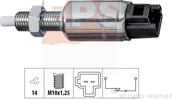 MDR EPS-1810 287 - Вимикач, привід зчеплення (управління двигуном) autocars.com.ua