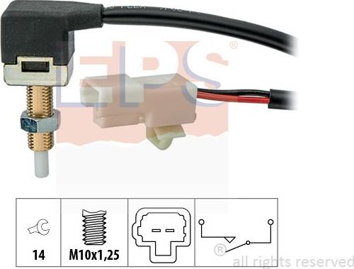 MDR EPS-1810 302 - Вимикач, привід зчеплення (управління двигуном) autocars.com.ua