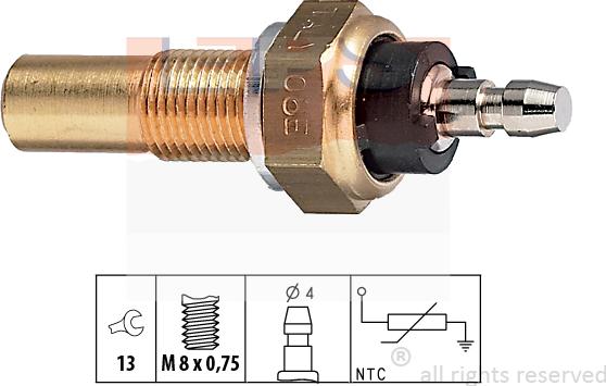 MDR EPS-1830 068 - Датчик, температура охлаждающей жидкости autodnr.net