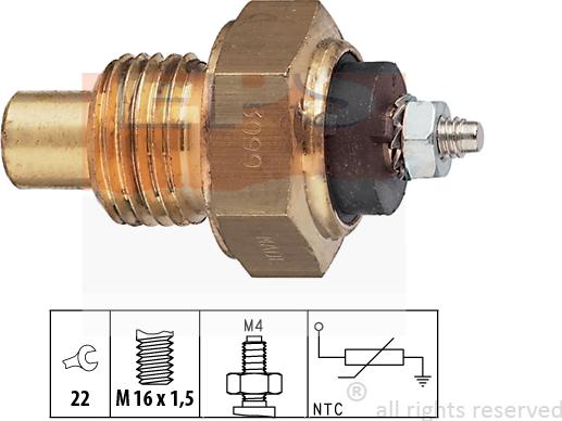 MDR EPS-1830 099 - Датчик, температура масла autocars.com.ua