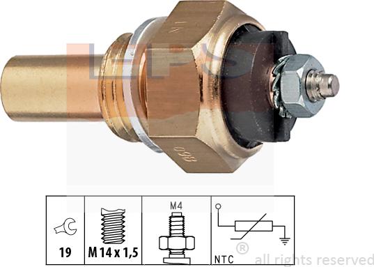 MDR EPS-1830 112 - Датчик, температура охлаждающей жидкости autodnr.net