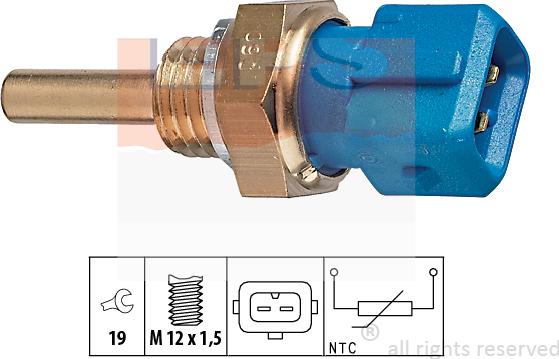 MDR EPS-1830 128 - Датчик, температура топлива autodnr.net