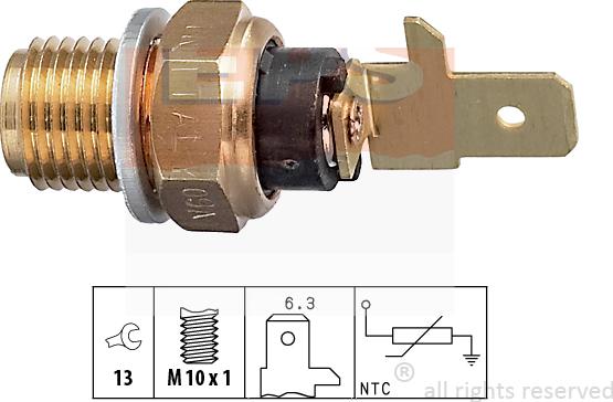 MDR EPS-1830 154 - Датчик, температура масла autocars.com.ua