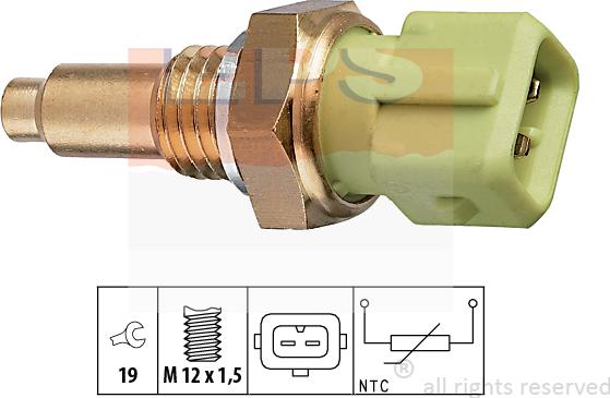 MDR EPS-1830 220 - Датчик, температура охолоджуючої рідини autocars.com.ua