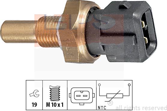 MDR EPS-1830 255 - Датчик, температура масла autocars.com.ua