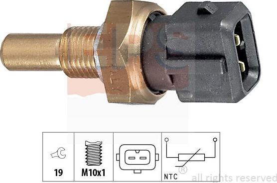 MDR EPS-1830 255 - Датчик, температура масла autocars.com.ua