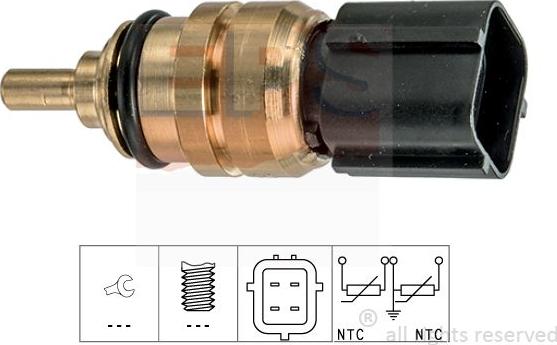 MDR EPS-1830 371 - Датчик, температура охолоджуючої рідини autocars.com.ua