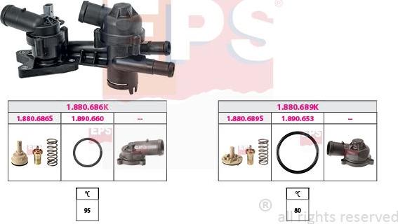 MDR EPS-1879 960KK - Термостат, охлаждающая жидкость autodnr.net