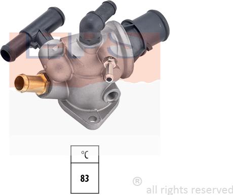 MDR EPS-1880 119 - Термостат, охолоджуюча рідина autocars.com.ua