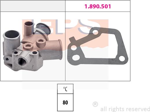 MDR EPS-1880 144 - Термостат, охолоджуюча рідина autocars.com.ua