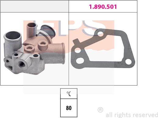 MDR EPS-1880 146 - Термостат, охолоджуюча рідина autocars.com.ua