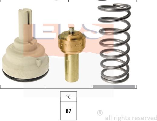 MDR EPS-1880 620S - Термостат, охолоджуюча рідина autocars.com.ua