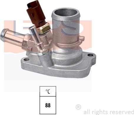 MDR EPS-1880 672 - Термостат, охолоджуюча рідина autocars.com.ua