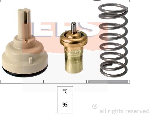 MDR EPS-1880 686S - Термостат, охлаждающая жидкость autodnr.net