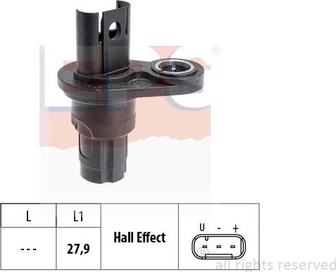 MDR EPS-1953 523 - Датчик RPM, частота вращения autodnr.net