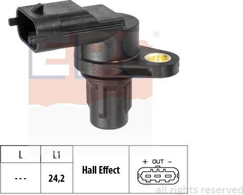 MDR EPS-1953 830 - Датчик, положення розподільного валу autocars.com.ua