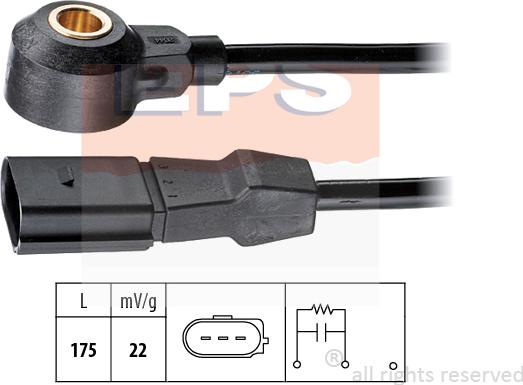 MDR EPS-1957 044 - Датчик детонації autocars.com.ua