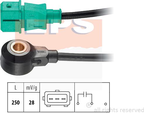 MDR EPS-1957 057 - Датчик детонації autocars.com.ua
