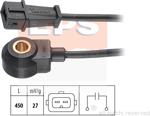 MDR EPS-1957 075 - Датчик детонації autocars.com.ua