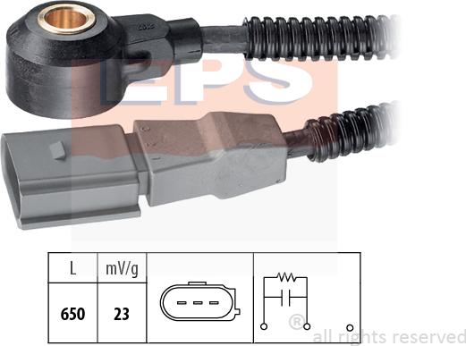 MDR EPS-1957 084 - Датчик детонації autocars.com.ua