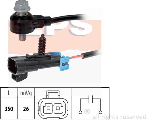 MDR EPS-1957 093 - Датчик детонації autocars.com.ua