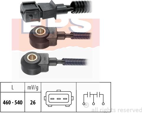 MDR EPS-1957 161 - Датчик детонації autocars.com.ua