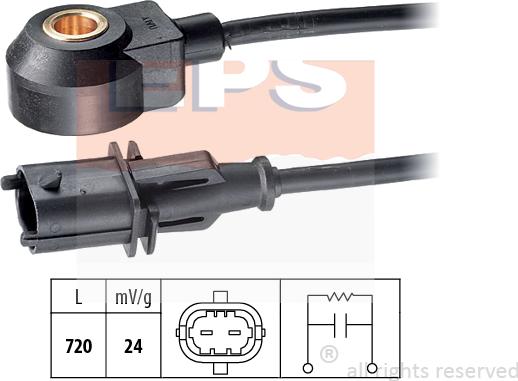 MDR EPS-1957 166 - Датчик детонації autocars.com.ua