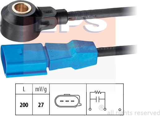 MDR EPS-1957 179 - Датчик детонації autocars.com.ua