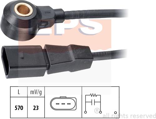 MDR EPS-1957 184 - Датчик детонації autocars.com.ua