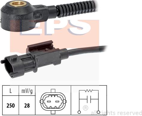 MDR EPS-1957 209 - Датчик детонації autocars.com.ua