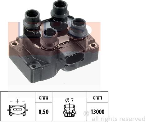 MDR EPS-1970 135 - Катушка зажигания autodnr.net