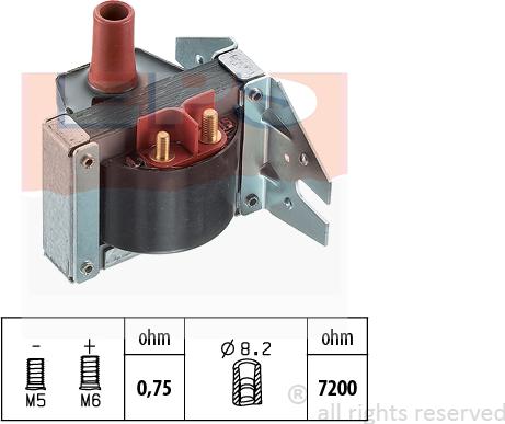 MDR EPS-1970 169 - Котушка запалювання autocars.com.ua