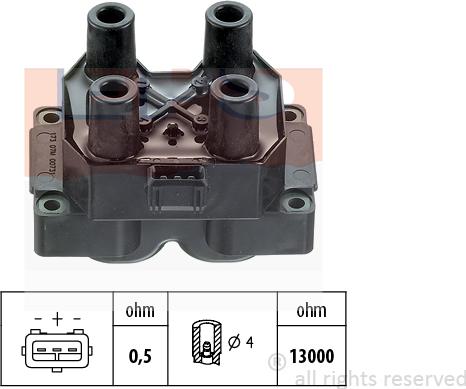 MDR EPS-1970 273 - Котушка запалювання autocars.com.ua