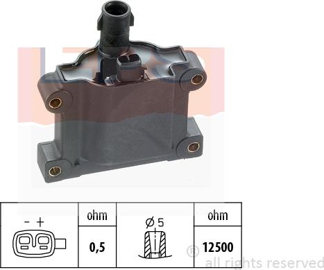 MDR EPS-1970 285S - Котушка запалювання autocars.com.ua