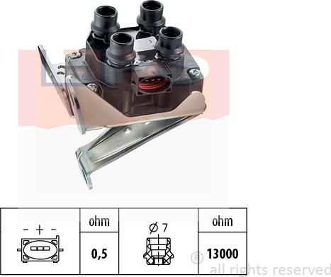 MDR EPS-1970 299 - Катушка зажигания autodnr.net