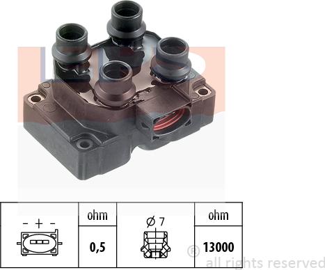 MDR EPS-1970 312 - Катушка зажигания autodnr.net