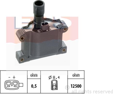 MDR EPS-1970 322 - Котушка запалювання autocars.com.ua