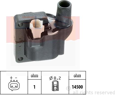 MDR EPS-1970 366 - Котушка запалювання autocars.com.ua