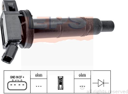 MDR EPS-1970 466 - Котушка запалювання autocars.com.ua