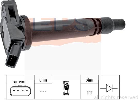 MDR EPS-1970 537 - Котушка запалювання autocars.com.ua