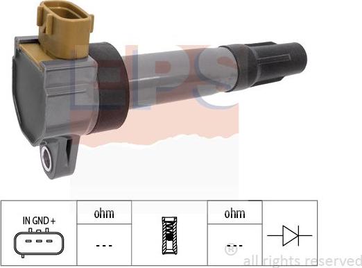 MDR EPS-1970 553 - Котушка запалювання autocars.com.ua